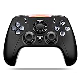 Switch コントローラー 無線 [2021最新] スイッチ プロコン 背面ボタン付き 1000mAh大容量 HD振動 連射機能 ジャイロ