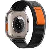 トレイルループ マジックテープ式 コンパチブル Apple Watch ultra バンド スポーツループ Apple Watch用 バンド 柔軟 薄い 軽い ループクロージャー ultra2/1 S10/9/8/7/6/5/4/3/2/1/SE の 49mm 46mm 45mm 44mm 42mm 41mm 40mm 38mm アップル ウォッチ用 バンド