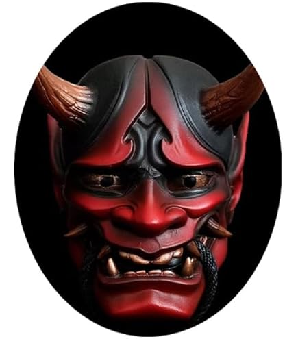 Amazon.co.jp: ZOYUBS 般若 お面 般若の御面 お面 はんにゃ 鬼のお面