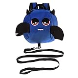 IPOTCH 赤ちゃん　迷子防止リュック ハーネス ぬいぐるみ バックパック 動物の形 迷子対策 全８種　 - ブルーアイの悪魔