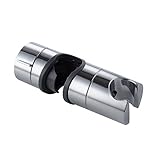 labkissユニバーサル18 – 25 mm外径：調節可能なスライドバーのハンドシャワーヘッドブラケットホルダーレールスライダークランプ浴室交換、ABSクロムメッキ Labkiss-04