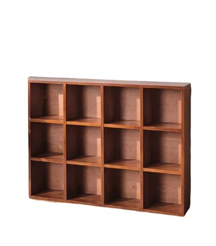Amazon｜LightRise木製ウォールシェルフオープンシェルフ・格子棚