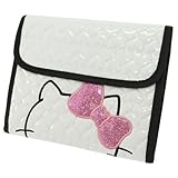 ハローキティ[母子手帳ケース]ジャバラ式マルチケース/スウィートリボン サンリオ