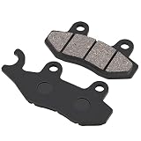 MOACCE バイク用 ブレーキパッド フロント(右側)互換性モデル スズキ suzuki AN250(2007-2008)/AN400(2014-2022) カワサキ kawasaki EX250/EX300/EX400/NINJA 125/400など用 セミメタル 耐久性