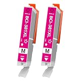 キャノン用BCI-381Mインク BCI-381XLM 互換インクカートリッジ マゼンタ 大容量 2本セット 残量表示付き 対応機種：PIXUS TS8230 / TS8130 /TS8330/ TS6230 / TS6130 / TS6330/ TR9530 / TR8530 / TR7530/TS7330/TR703