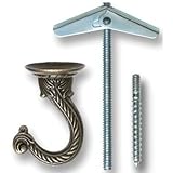 OOK 50332 Jumbo Swag Hook with Hardware, Antique Brass [並行輸入品]