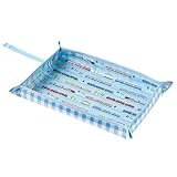 わくわくお食事タイムのベビーランチョンマット・トレイ　超特急ドリームエクスプレス（ライトブルー）　B0502800　日本製