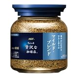 AGF ちょっと贅沢な珈琲店 マイルド・ブレンド瓶 80g 【 インスタントコーヒー 】【 詰め替え 瓶 】