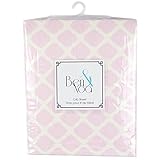 Kushies Baby Ben & Noa Crib Sheet Flannel Pink Lattice [並行輸入品]