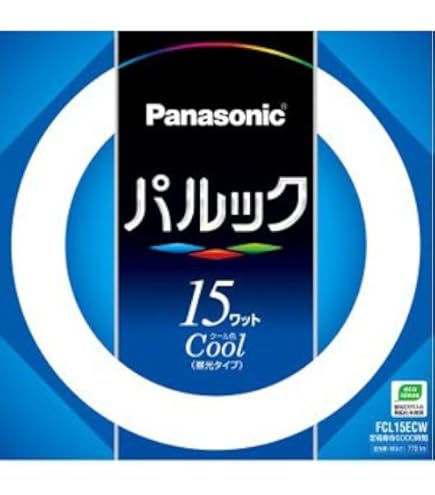 Panasonic パルック 15ワット 自然光 FCL15ENW F 13個 パナソニック パルック蛍光灯 15形 ナチュラル色 FCL15ENWF 10本