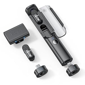 BOYA Magic ワイヤレスマイク AIノイズキャンセリング ピンマイク iPhone/Android/カメラ対応