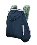 BABYHOPPER リバティAFパッカブルレインカバー/マーガレット・アニー(ブラック) 【ベビーキャリア用雨具】【エルゴベビーにぴったり】 CKBH03011