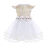 (アイム)iiniim　ベビー ガールズ ドレス パーティー ワンピース ウェストフレア　女の子　結婚式　ドレス　フォーマル　ノースリーブ　リボン　ミモレ　お姫様　シフォンドレス　ワンピース　チュチュ