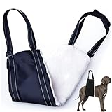 Ailunate 犬 歩行補助ハーネス 後ろ足 介護 介助 脚 歩行サポート ベルト 老犬 ペット (Sサイズ)