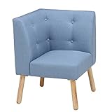 不二貿易 コーナーソファ ヘームル Natural signature ブルー 37029