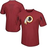 ワシントンレッドスキンズNFL Bigロゴ合成ガーネットシャツメンズビッグ&トールサイズ 3X