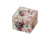 丸和貿易 ル・タンブル キャンバス トール ボックス S スコアローズ 薔薇 可愛い お洒落 姫 花 プリンセス インテリア 収納 アンティーク 小物入れ