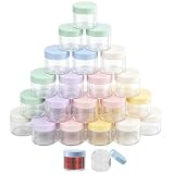 seimeinoki 銀テープ 収納ケース 6色 30個入 テープ収納 透明 マカロンカラー 小分け丸ケース 銀テープホルダー クリア 丸ケース 持ち運び便利 37.5mm*34mm