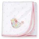 Carter's Baby Girls' Bird Appliqu? Velboa Blanket by Carter's