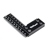 業務用 直角定規 計測 印付けに - アルミ鋼 フレーミングツール 大工職に (100mm)