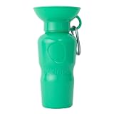 PET SELECT ペットセレクト ペット用水筒 AUTO PET MUG オートペットマグ 650ml 給水ボトル 皿 一体型 ウォーターボトル 犬 散歩 節水 お散歩グッズ お出かけ アウトドア レジャー ランニング ドッグラン ペット用 ペットグッズ 犬用品 猫グッズ PETSELECT ペットセレクト petselect by nihonikuji (パステルグリーン)