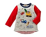 ミキハウス(mikihouse) 重ね着風長袖Ｔシャツ（13-5208-977） 120cm グレー（06）