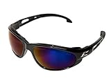 Edge Eyewear Dakura-Black / Blue Mirror Lens with Gasket [並行輸入品]
