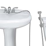 KES Warm WaterハンドヘルドBidetシャワーwith 3ウェイ切替弁、59インチステンレス鋼のホースのおむつSprayer Shattaf、ポリッシュクローム、lp900 + pv9-p