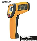 -18 ~ 1350℃ ( 0~2462℉) 非接触レーザーターゲットポインタの選択赤外線温度計範囲GM1350
