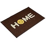 MYJP ドアカーペット カーペット マット HOMEのデザイン 手触りが優しいラグ 防塵 両面滑り止め付 ナイロン素材 折り畳み可能 洗える 玄関 入り口用 40*60CM