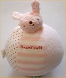 起き上がりこぼし 人形　布製おもちゃ　日本製=アナノカフェ＝おもちゃ　ベビー用品　出産祝いやギフトにもどうぞ (ピンク)