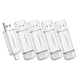 SANKESU 64GB 5 パックUSBメモリ タイプC 64GB高速データ転送USBフラッシュドライブ 2in1 OTG USB 3.0 + USB Cメモリ 外部ストレージ スマートフォン/PC/iPad/ノートパソコンなどに対応