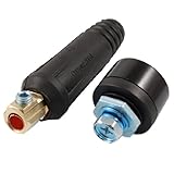 uxcell 3 in 1 　黄銅　溶接ソケットケーブル　　コネクタ　　アダプタ　　75mm×25mm