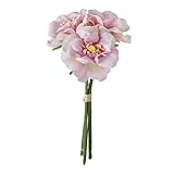 MAGIQ 東京堂 上質な 造花 ララワイルドローズピック (3本入り) LILAC FM008755-050
