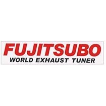 Amazon | FUJITSUBO ステッカー U-64 フジツボ S/RE 200×38mm