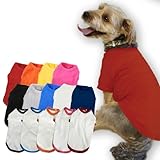 SPIRAL-style 国産無地Ｔシャツ（小型、中型犬） 犬服 犬の服 tシャツ 小型犬 中型犬 大型犬 冬服 春 夏 可愛い おもしろ 着せやすい お揃い かわいい ブランド セール 散歩 袖あり 長袖 伸びる 日本製 エンジ 2L