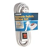 Prime Wire & Cable EC870615 15-Feet 16/2 SPT-2 Remote Switch Cord White [並行輸入品]