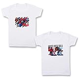 仮面ライダービルド フライス 半袖 丸首シャツ 2枚組[2385473A] 110cm ホワイト