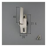 三協アルミ 補修部品 窓 サッシ 部品 引違い窓 (右勝手) クレセント(3K2218R0-UC) *製品色・形状等仕様変更になる場合があります*
