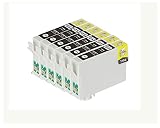 【Ecolink】EPSON エプソン互換インクカートリッジ IC6CL50対応 ICBK50 ブラック単品6個セット