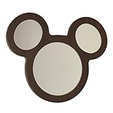 アルファタカバ ディズニー家具ミッキーマウス 壁掛けミラーMickey Mouse鏡 ブラウン