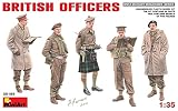 ミニアート 1/35 イギリス士官 5体入り プラモデル