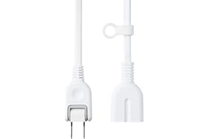 エレコム 電源タップ 延長コード 10cm ほこり防止シャッター付き 極性対応 3ピンプラグ接続可能 ホワイト T-X01-2101WH