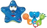 Munchkin Safari Strainers and Fountain Star Bath Toys, Blue by Munchkin