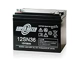 SUPER NATTO / 12sn36 （12SN35,SEB35,U1-36E,12SPX33互換) 12V用 サイクルバッテリー シールド型MF
