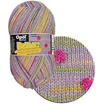 Amazon | 毛糸 Opal-オパール- レリーフ2 Flieder 9662.ライラック系