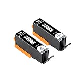 【pomme】 BCI-330BK ブラック 染料 お得な2本セット キヤノン対応 互換インク 残量表示機能付 ISO14001/ISO9001認証工場 (BCI-330 331)