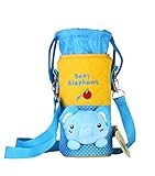 絶縁ベビー/キッズはトートバッグポータブルファッション哺乳瓶バッグ象ボトル