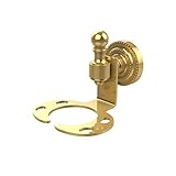 Allied Brass RD-26-PB Retro Dot Collection Tumbler/Toothbrush Holder, Polished Brass [並行輸入品]