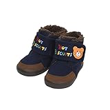 ミキハウス ホットビスケッツ (MIKIHOUSE HOT BISCUITS) ベビーウインターブーツ 73-9302-974 16cm 紺